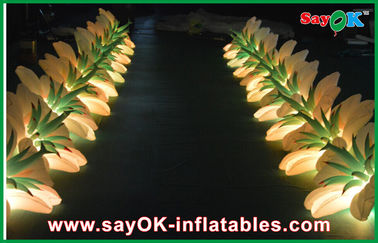 عروسی با گلدار بادوام طولانی با تغییر چراغ های LED سفارشی طراحی