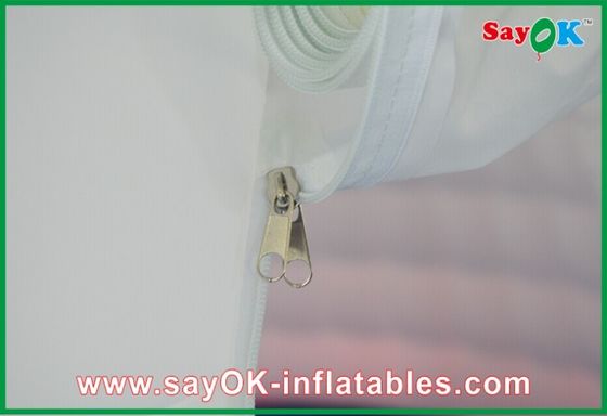 چادر بازي قابل انفجار 5 متري چادر هوايي قابل انفجار سفيد چادر گنبد قابل انفجار براي نمايش