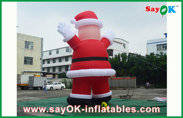 دکوراسیون تعطیلات بادکنکی غواصی در فضای باز Inflatables بابا نوئل برای کریسمس