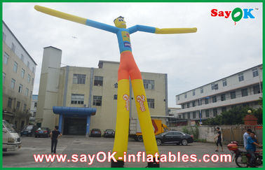 Air Dancing Man 7 متری بادی بادی رقصنده هوا با لوگوی سفارشی برای تبلیغات