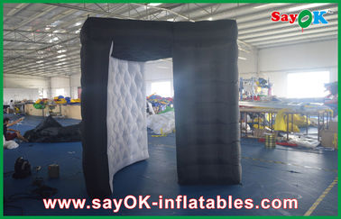 غرفه عکس بادی استخدام Performance Gray Inflatable Photo Booth 2.4*2.4*2.5m ROHS / CE