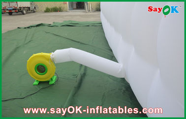 چادر بادی بزرگ چادر بادی پارچه نایلونی سفید غول پیکر قابل حمل , کانال 3 متری