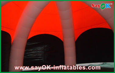 چادر بادی 3 متری قرمز شش ضلعی بزرگ در فضای باز PVC برای حرفه