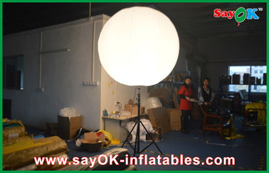 شعاع چراغ قطر 2m بالن های تبلیغاتی بادکنک پایه قطب