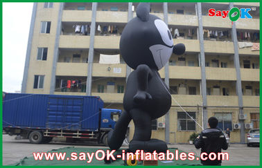 5M Oxford Cloth Inflatable Characters Cartoon Inflatable Toys For Trade Show