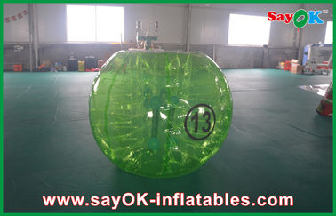 بازی های بادی حیاط خلوت بازی های ورزشی بادی چمن در فضای باز , توپ حباب انسان بادی TPU 1mm