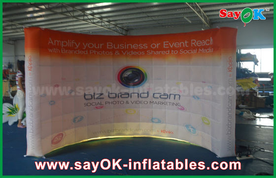 غرفه رویداد 3 X 1.5 X 2.3 M بادی عکس دیوار LED با چاپ