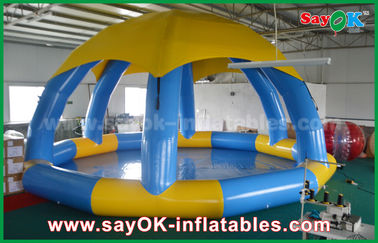 PVC DIA 5m تابستان بادی ورزشی بازی های ورزشی استخر شنا با سقف پوشش