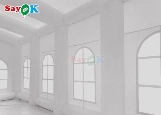 چادر بادکنکی در فضای باز LED رنگ چادر بادکنکی در فضای باز مکعب چادر جشن عروسی