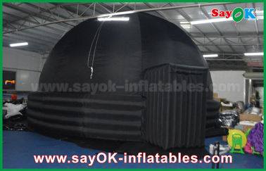 2 درها Inflatable Mobile Planetarium Dome Projection Tent برای آموزش فیلم