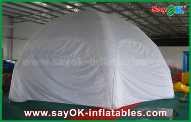 چادر حیاط بادی سفید چادر بادی ضد آب چادر گنبدی بادی PVC سفارشی برای رویداد