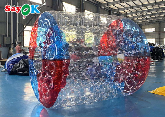 اسباب بازی های شناور آب 0.9mm PVC Tarpaulin بادکنک آب رول بال برای استخر شنا دریاچه