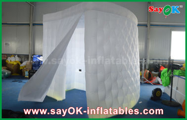 استودیو عکس بادی قوس سفید - پوسته غرفه عکس بادی قابل حمل شکل 4 X 2.4 X 2.4 متر ROHS