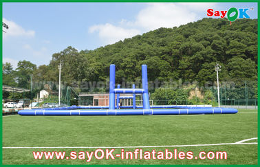 بازی های بادی فوتبال غول پیکر بیرونی PVC برزنت بادی فوتبال / زمین زمین فوتبال استاندارد CE