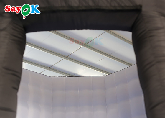 چادر مهمانی بادی چادر عکس بادی تک دری قابل حمل سکوی 360 درجه غرفه فیلم دوربین تجاری