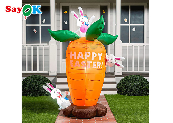تزئینات بادی جشن عید پاک باغ هویج و خرگوش ناز