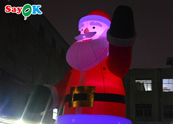 تزئینات حیاط بادی کریسمس 5 متری بابا نوئل برای جشن تعطیلات