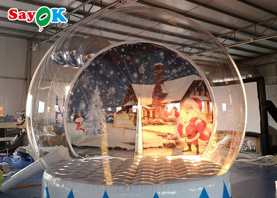 چادر حباب بادی توپ کریستالی Snow Globe سفارشی برای مرکز خرید