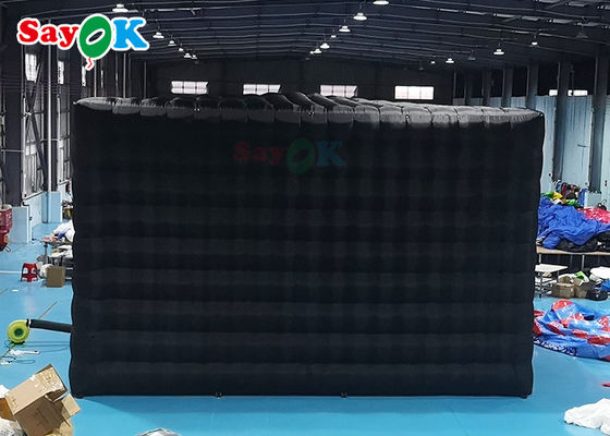 چادر مکعب قابل انفجار چادر انعطاف پذیر قابل انفجار با چراغ های LED