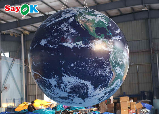 کره زمین بادی PVC OEM برای تبلیغات Blow Up Planet Ball