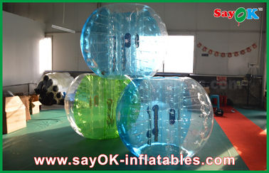 بازی فوتبال بادی غول پیکر توپ فوتبال بادی رنگارنگ PVC/TPU توپ فوتبال حباب برای بازی های فضای باز