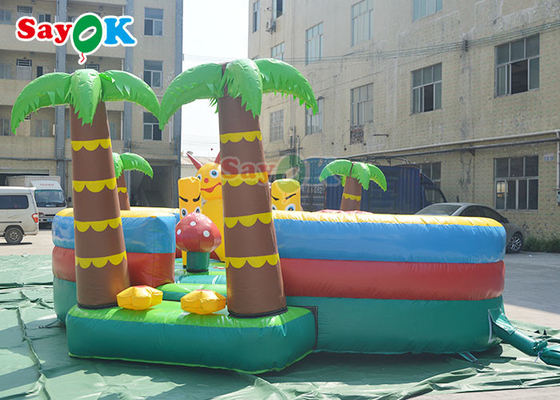 غول پیکر بادی Bouncing Castle Commercial Inflatable Bounce Playground Anti Ruptured