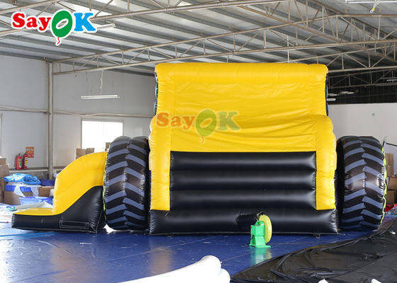 چاپ دیجیتال بادی تراکتور خانه گزاف گویی با توپ گودال استخر منفجر کردن