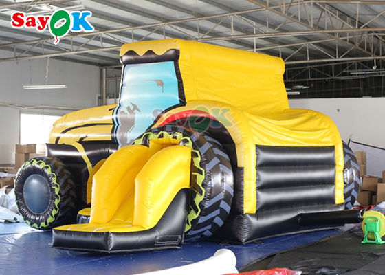 چاپ دیجیتال بادی تراکتور خانه گزاف گویی با توپ گودال استخر منفجر کردن
