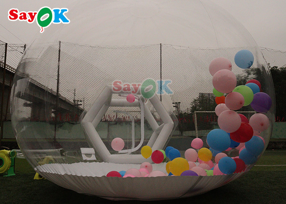Kids Party Clear Igloo Dome چادر بادی حباب دار برای اجاره خانه بادی حباب دار کریستالی