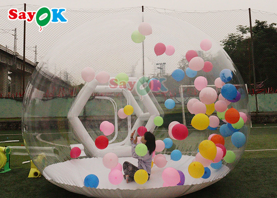 Kids Party Clear Igloo Dome چادر بادی حباب دار برای اجاره خانه بادی حباب دار کریستالی