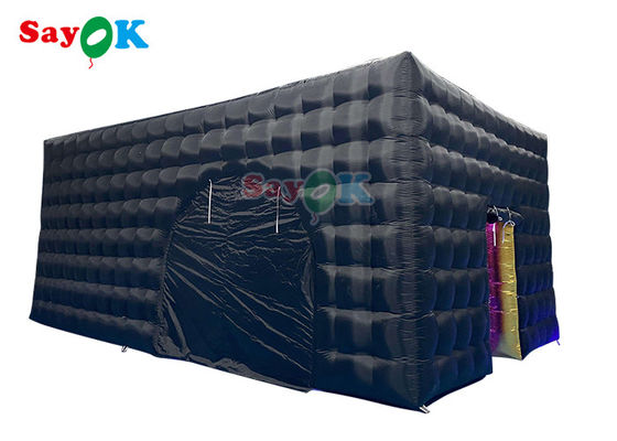 تبلیغات باشگاه شبانه چادر مکعب قابل انفجار