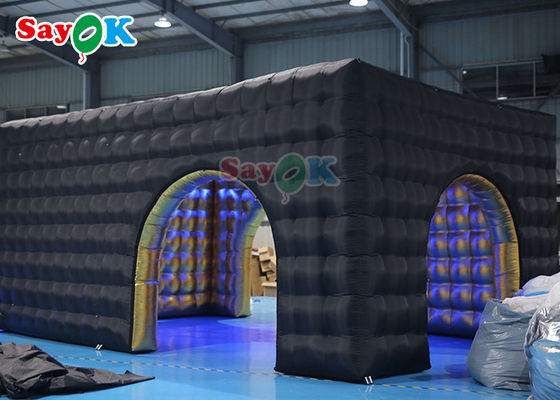 تبلیغات باشگاه شبانه چادر مکعب قابل انفجار