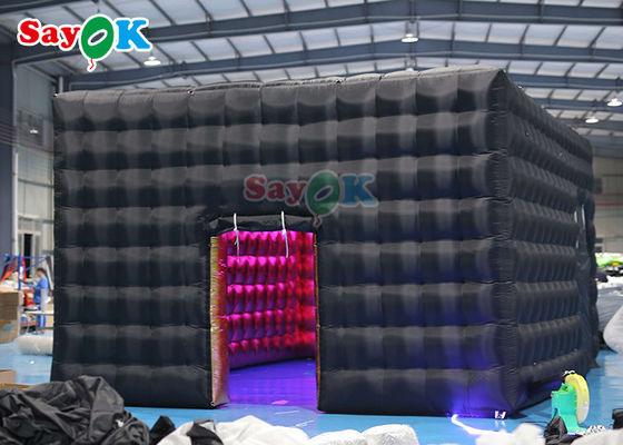 تبلیغات باشگاه شبانه چادر مکعب قابل انفجار