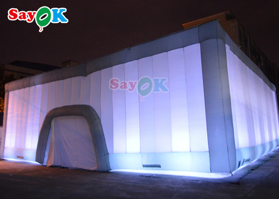 چادر مکعبی بادی 15x15x6 متر رویداد فضای باز مهمانی باشگاه شبانه چادرهای بادکنکی