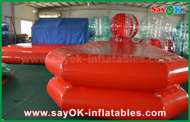 اسباب بازی های بادکنک برای بچه ها قرمز PVC استخر آب بادکنک آب بند استخر شنا برای بچه ها بازی
