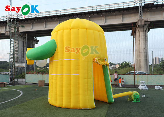 چادر بادکنک اکسفورد لیمو کارتون بوث لوله کشی شده چادر چمن بادکنک سفارشی