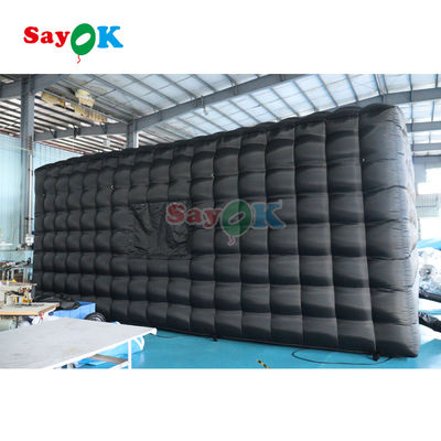 چراغ های دیسکویی قابل حمل لابراتوار کلوب شبانه چادر پرتابی مکعب چادر مهمانی کلوب شبانه پرتابی برای اجاره