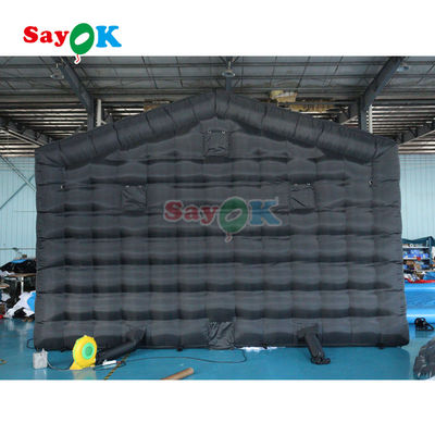 چراغ های دیسکویی قابل حمل لابراتوار کلوب شبانه چادر پرتابی مکعب چادر مهمانی کلوب شبانه پرتابی برای اجاره