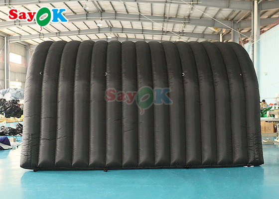 تونل ورزشی پرفابلیک سیاه چادر برای بازی فوتبال رویدادهای بیرونی تونل ورودی