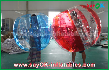 بازی‌های باغ بادی کوئین سایز PVC / TPU بازی‌های ورزشی بادی Bubble Ball Soccer