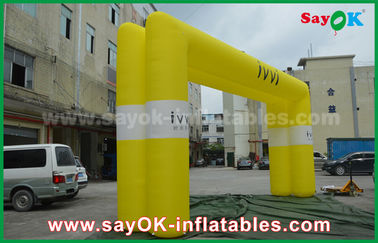 قوس بادی سفارشی آکسفورد پارچه PVC پوشش قوس بادی CE برای تبلیغات / تبلیغاتی