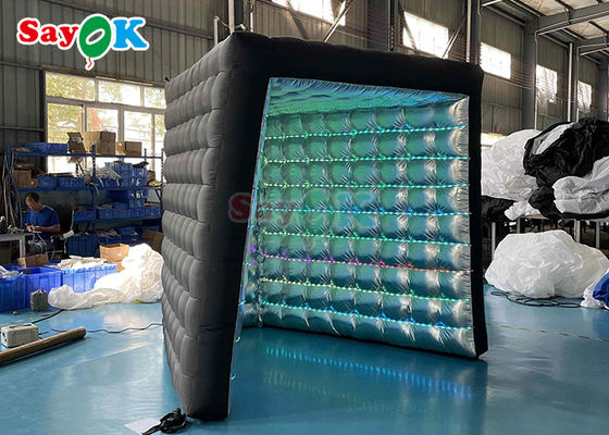 آکسفورد قابل حمل فانتزی عکس استودیو چادر پس زمینه سیاه ال ای دی فانتزی مکعب شکل V