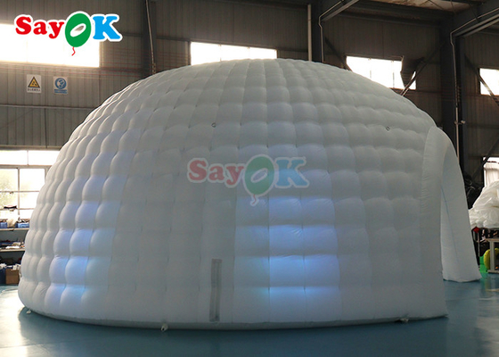 26.2FT چادر غرفه ای بادکنک خیمه سازی در فضای باز چادر غرفه ای با چراغ LED