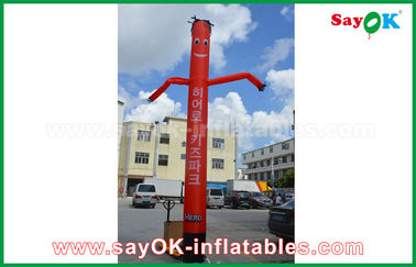 Mini Air Dancer قرمز / نارنجی / آبی بادی رقصنده هوا / Sky Dancer با دمنده CE برای تبلیغات در فضای باز