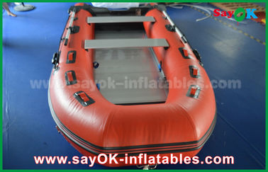 قایق تورم یا باد کردن PVC قابل انعطاف با کف و کف آلومینیومی