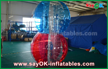 بازی های بادی حیاط بادی شفاف TPU بازی های ورزشی بادی , توپ حباب بدن انسان غول پیکر