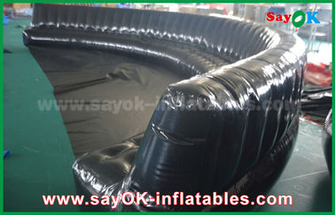 سازگار با محیط زیست Custom Inflatable Products 6 - 10m سیاه و سفید مهر و موم شده 0.6mm پلاستوف ضد باکتری