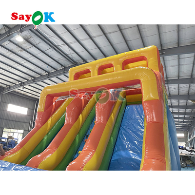 اسلاید بادکنکی در فضای باز اسلاید بادکنکی در PVC اسلاید بادکنکی در فضای باز اسلاید تجاری با استخر برای بچه ها