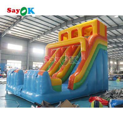 اسلاید بادکنکی در فضای باز اسلاید بادکنکی در PVC اسلاید بادکنکی در فضای باز اسلاید تجاری با استخر برای بچه ها