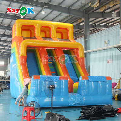 اسلاید بادکنکی در فضای باز اسلاید بادکنکی در PVC اسلاید بادکنکی در فضای باز اسلاید تجاری با استخر برای بچه ها